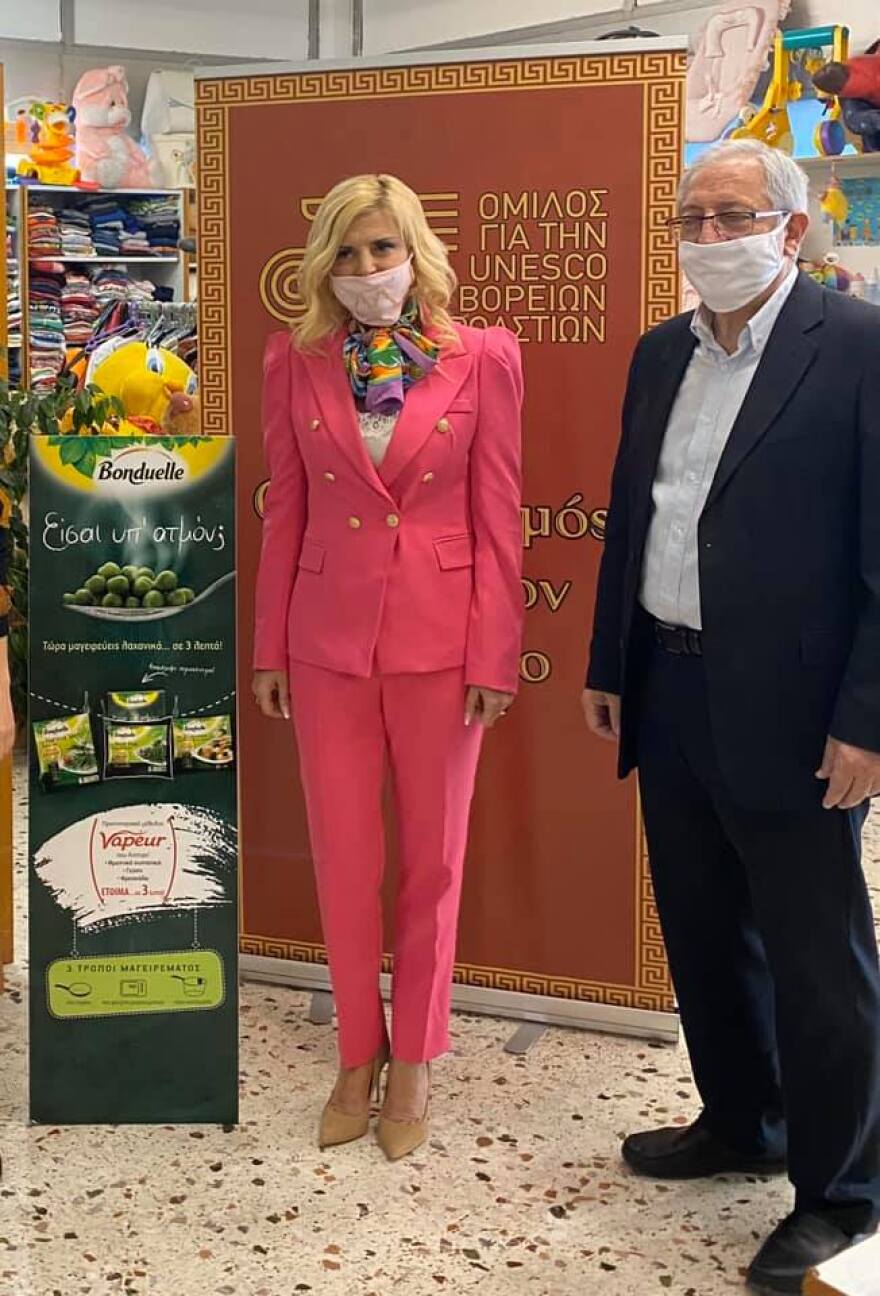 H Μαρίνα Πατούλη επέστρεψε στις δραστηριότητές της με μάσκα και αποστάσεις 