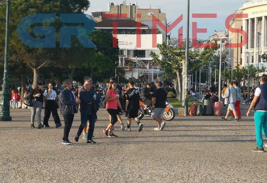Θεσσαλονίκη: Κοσμοπλημμύρα στη Νέα Παραλία! 