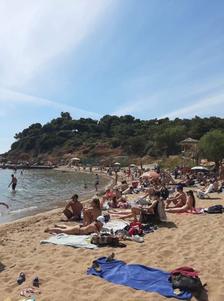 Παραλίες: Γέμισαν από κόσμο σε Βουλιαγμένη, Καβούρι και Λούτσα