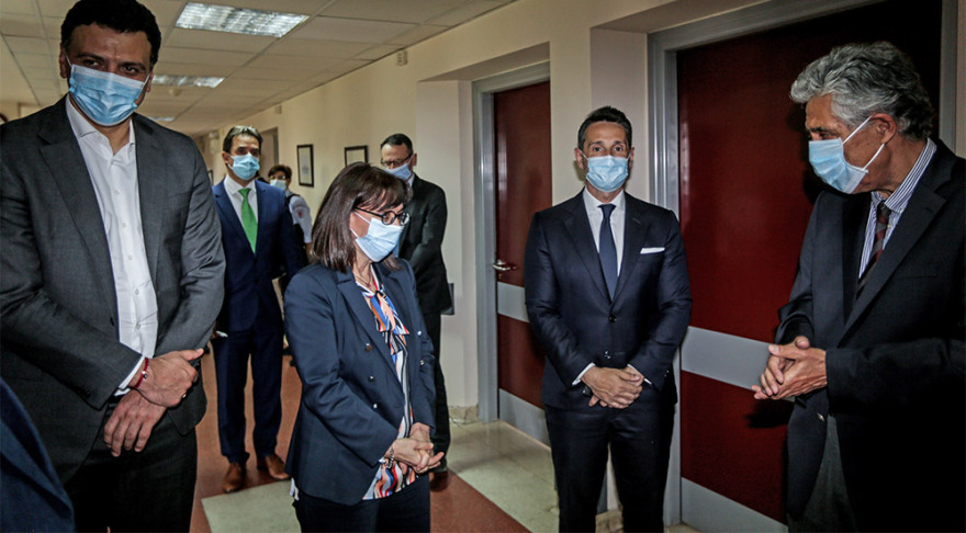 Επίσκεψη Σακελλαροπούλου - Κικίλια στον «Ευαγγελισμό»