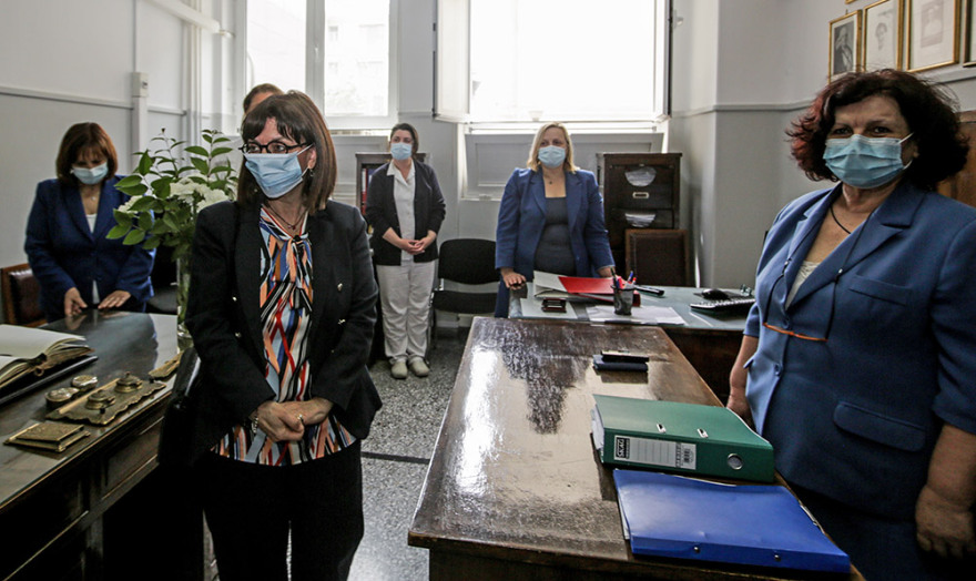 Επίσκεψη Σακελλαροπούλου - Κικίλια στον «Ευαγγελισμό»