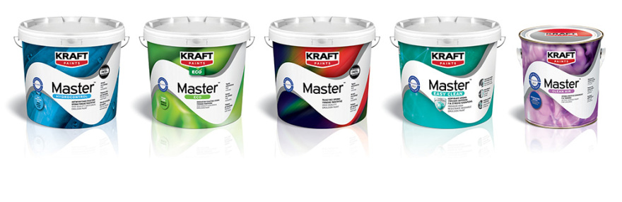 Επιστροφή στο χρώμα με τη σειρά Master της KRAFT Paints