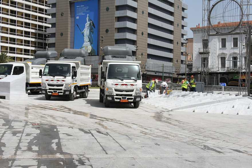 «Ξαναζωντανεύει» από σήμερα η «νέα» πλατεία Ομονοίας