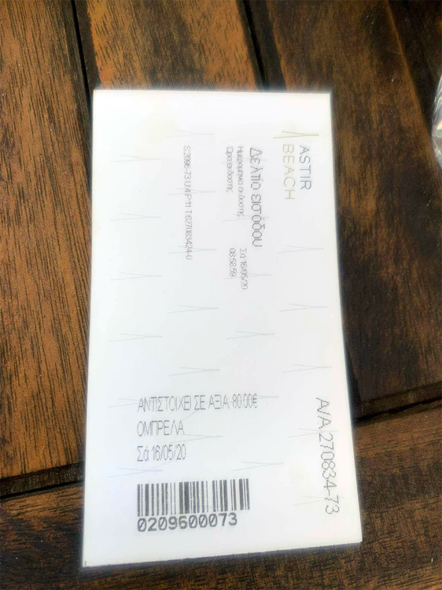 Αστέρας Βουλιαγμένης: Πόσο κοστίζει η ξαπλώστρα;