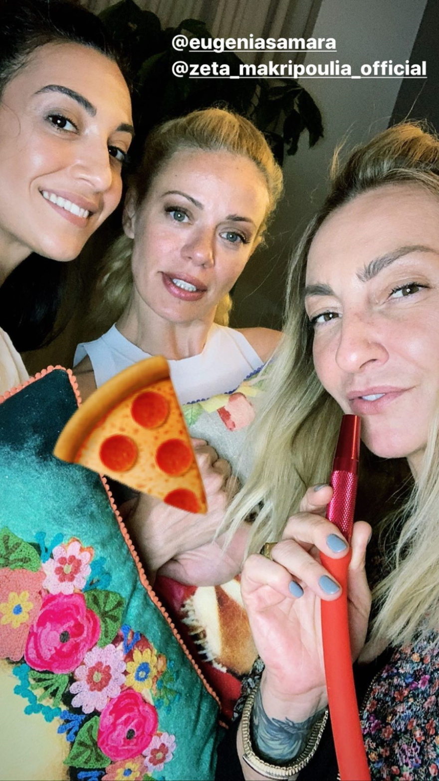 Μακρυπούλια - Ρέβη - Σαμαρά: Οι τρεις φίλες έκαναν... reunion 