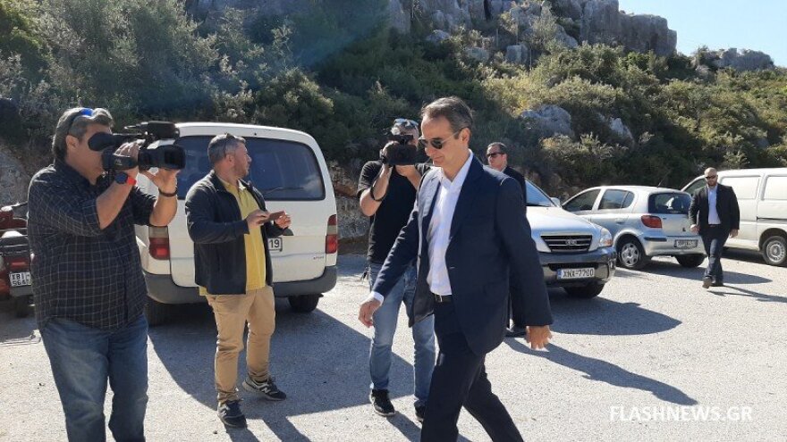 Μητσοτάκης: Συγκίνηση στο μνημόσυνο του Κωνσταντίνου Μητσοτάκη στα Χανιά