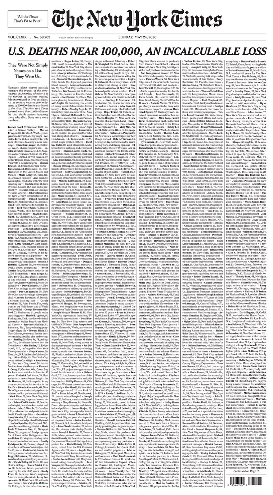 New York Times: Ποιοι εμπνεύστηκαν το κυριακάτικο εξώφυλλο που συγκλόνισε