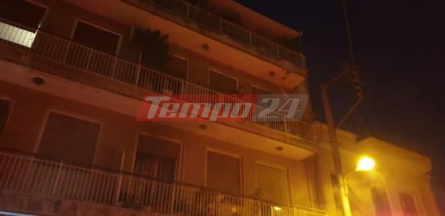 Πάτρα: Συναγερμός για φωτιά σε διαμέρισμα (βίντεο, φωτ.)