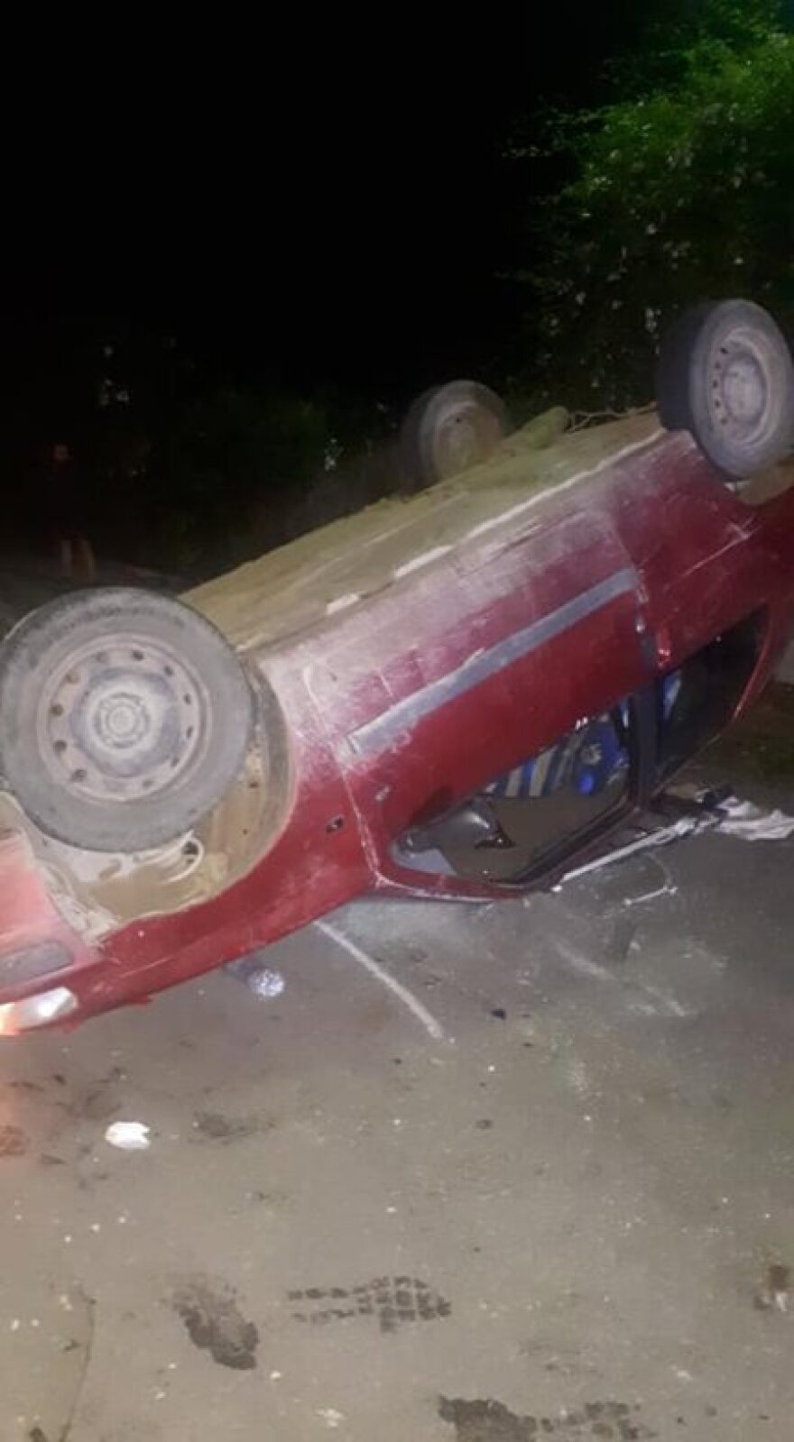 Κέρκυρα: Απέτυχε η διάρρηξη και… τούμπαρε το Ι.Χ. των δραστών!