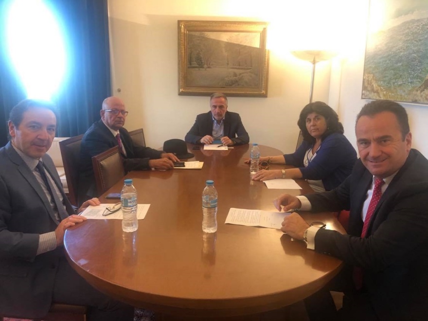 Συνάντηση αντιπροσωπείας «Μαχομένων Δικηγόρων» με Μπουγά και Καλαφάτη 