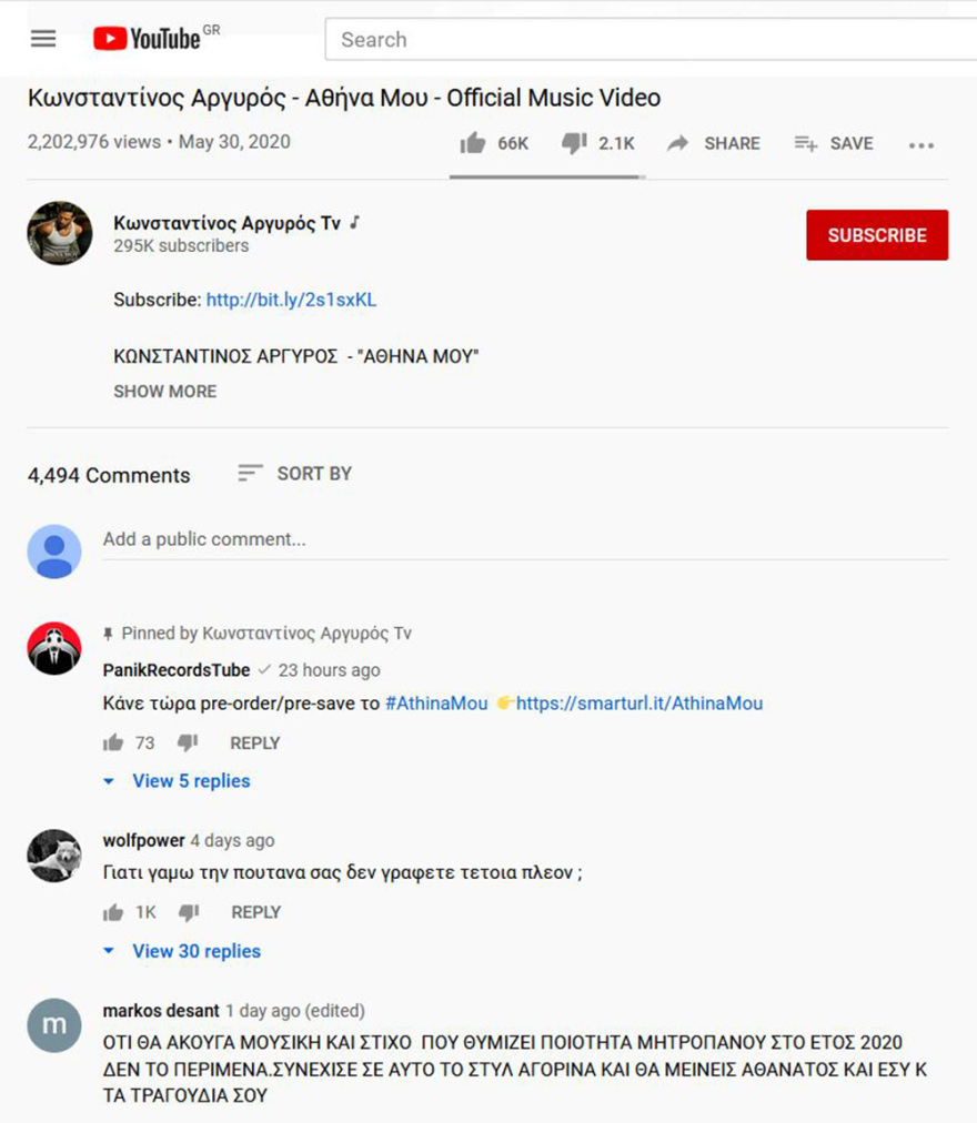 «Αθήνα μου»: Το ζεϊμπέκικο-σταθμός στην καριέρα του Κωνσταντίνου Αργυρού - Πώς γράφτηκε, πώς το επέλεξε