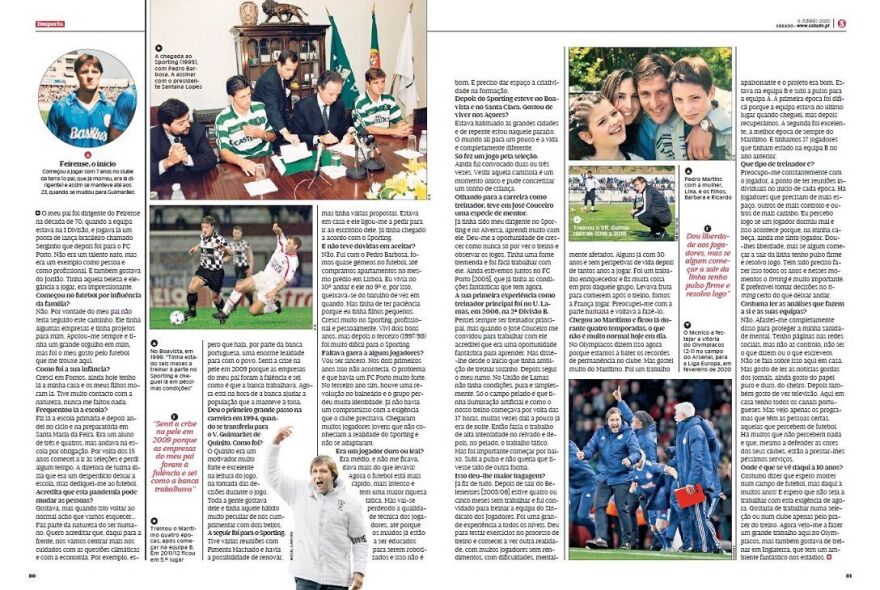 Πέδρο Μαρτίνς: «Ελπίζω να πεθάνω μέσα στο γήπεδο»