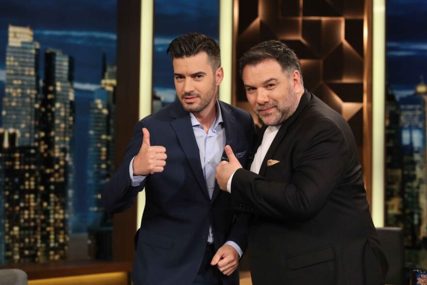 Οι αποψινοί καλεσμένοι του Γρηγόρη Αρναούτογλου στο The 2Night Show