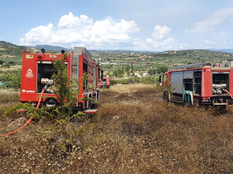 Πυρκαγιά στη Χαλκιδική: Υπό έλεγχο η φωτιά στη Σιθωνία 