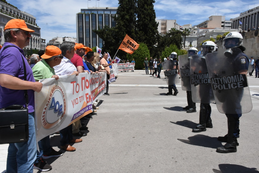 Στους δρόμους και σήμερα οι εκπαιδευτικοί ενάντια στο πολυνομοσχέδιο για την Παιδεία