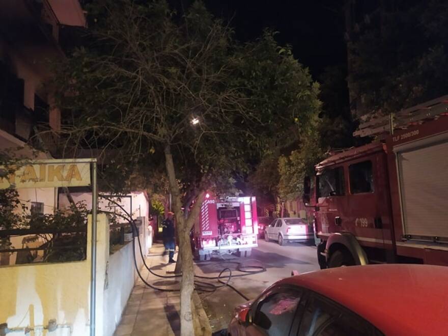 Κρήτη: Μεγάλη φωτιά σε διαμέρισμα στα Παχιανά Χανίων