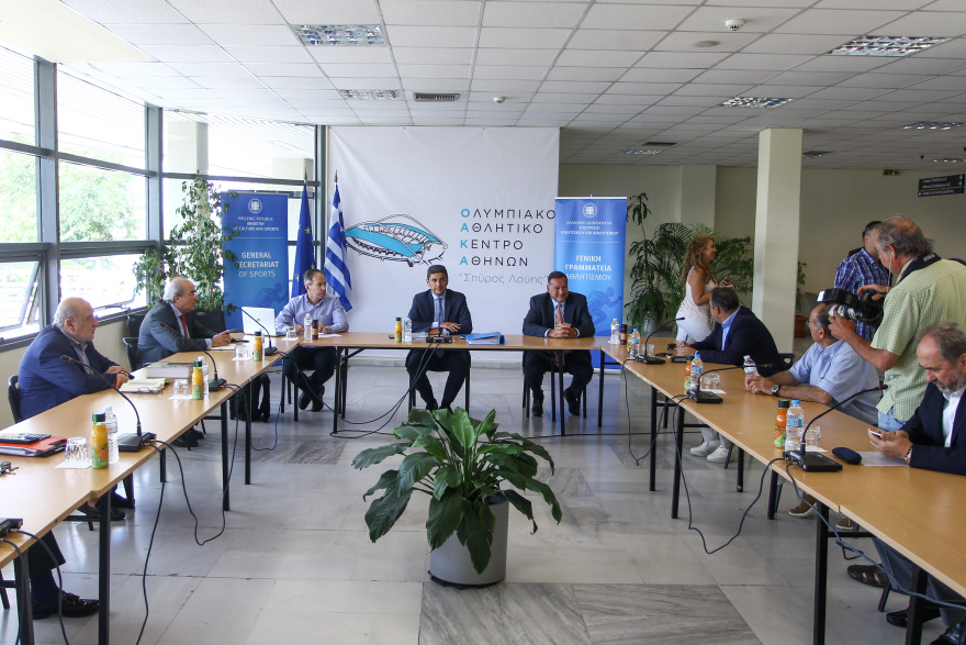 Αυγενάκης, Μαυρωτάς ενημέρωσαν την ΕΟΕ για όλα τα ανοικτά ζητήματα του αθλητισμού