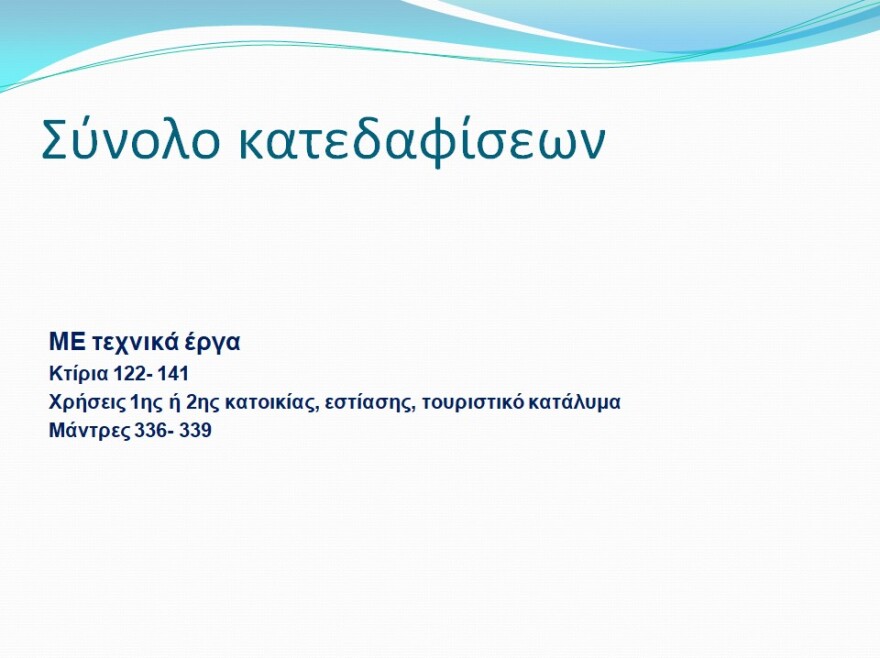 Μάτι: Αυτός είναι ο νέος πολεοδομικός σχεδιασμός - Κατεδαφίζονται 141 κτίσματα