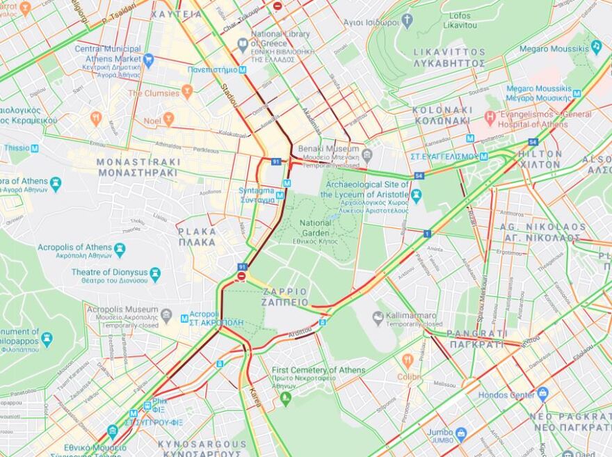 Μεγάλος Περίπατος: Με κίνηση η πρώτη καθημερινή της «μισής» Πανεπιστημίου