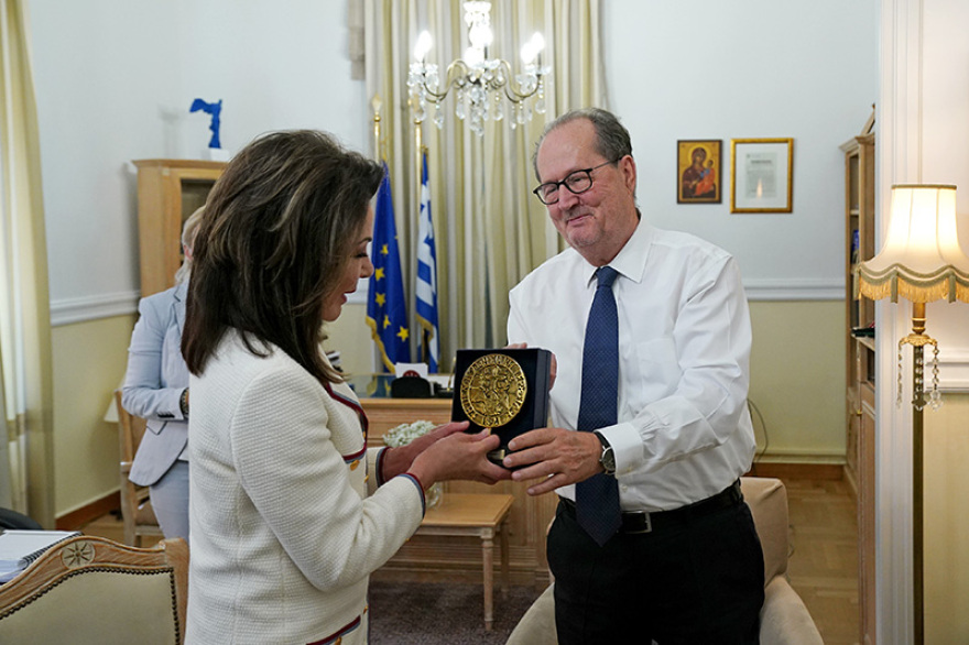 «Ελλάδα 2021»: Επίσκεψη της Γιάννας Αγγελοπούλου στην Τρίπολη