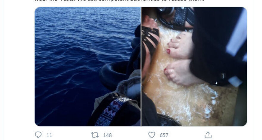 Μεταναστευτικό - Λέσβος: Θρίλερ με 67 άτομα σε λέμβο - Επέστρεψαν στην Τουρκία