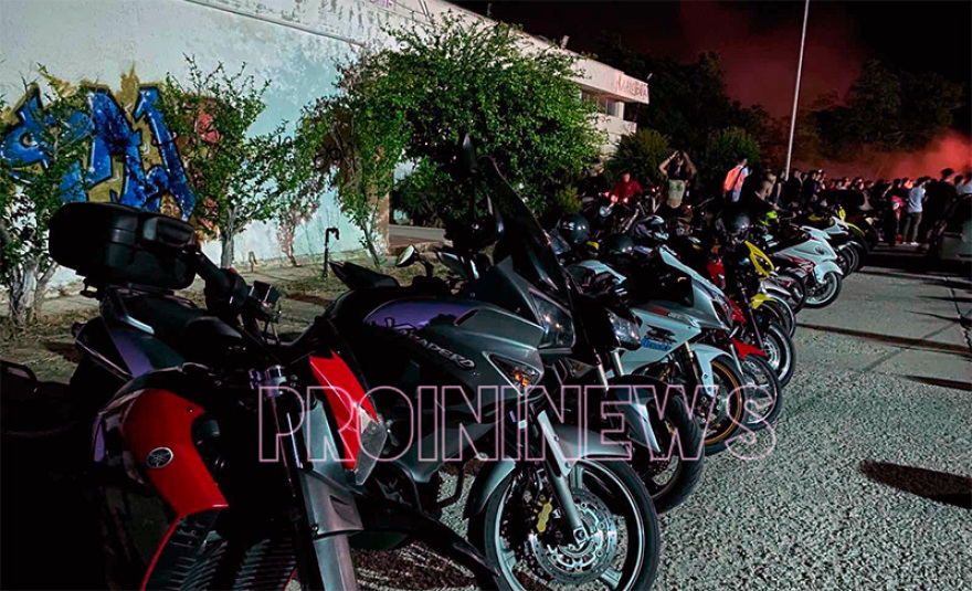 Καβάλα: Δεκάδες δίκυκλα στο ΔΙΠΑΕ για το βίντεο κλιπ του ράπερ TUS