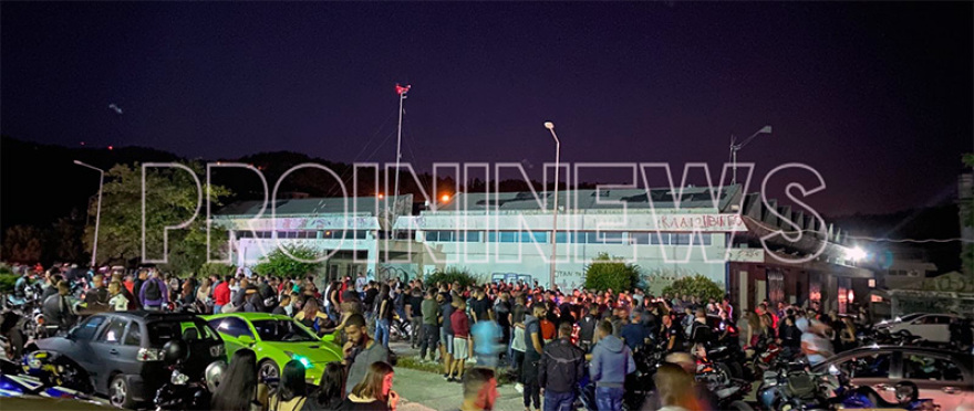 Καβάλα: Δεκάδες δίκυκλα στο ΔΙΠΑΕ για το βίντεο κλιπ του ράπερ TUS