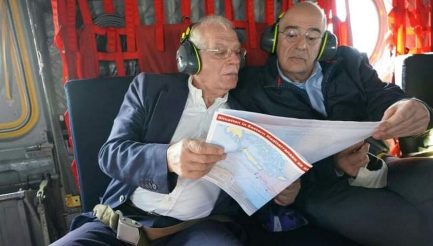 Έβρος: Το μήνυμα Μπορέλ σε Τουρκία και οι χάρτες της Αν. Μεσογείου μέσα στο Σινούκ