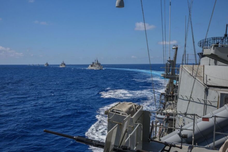 Πολεμικό Ναυτικό-Πολεμική Αεροπορία: Εντυπωσιακά βίντεο από άσκηση με πραγματικά πυρά νότια της Καρπάθου