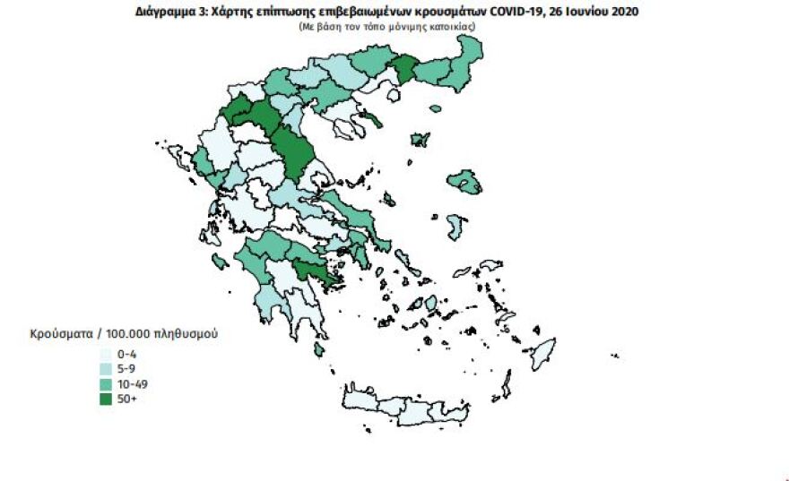 Κορωνοϊός: 22 νέα κρούσματα στη χώρα μας - Τα 10 «εισαγόμενα»