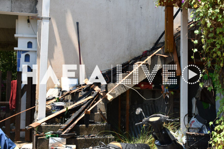 Φωτιά στην Ηλεία: Νεκρός ανασύρθηκε άνδρας από σπίτι