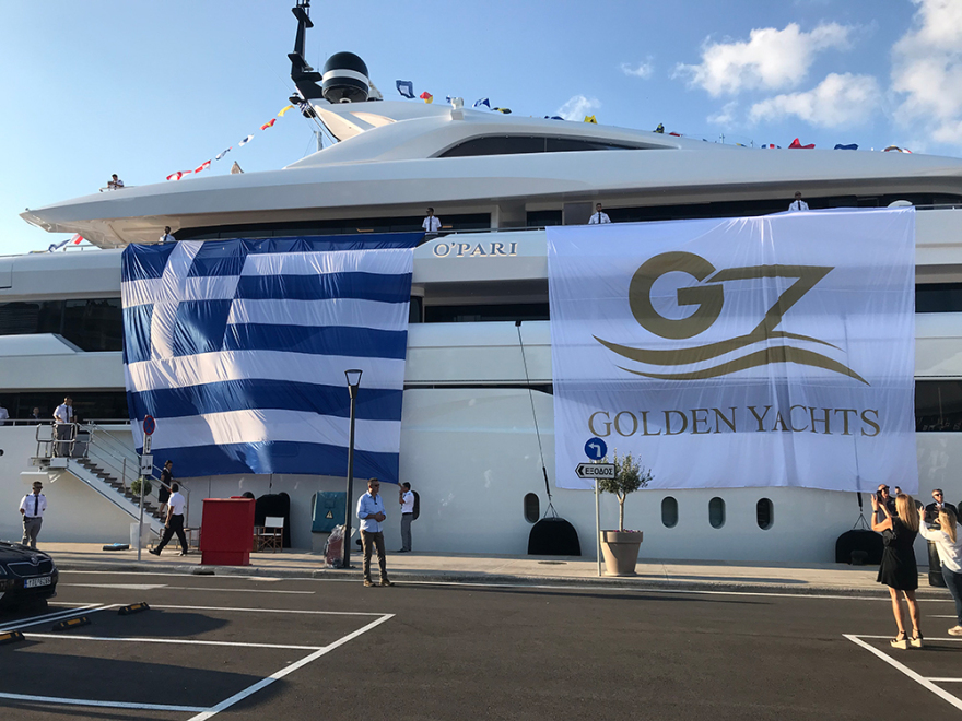 O' Pari: Εγκαινιάστηκε το Megayacht «κόσμημα» της ελληνικής ναυπηγικής - Εντυπωσιακές εικόνες