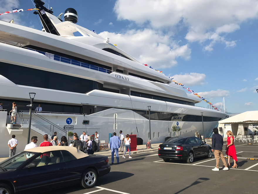 O' Pari: Εγκαινιάστηκε το Megayacht «κόσμημα» της ελληνικής ναυπηγικής - Εντυπωσιακές εικόνες