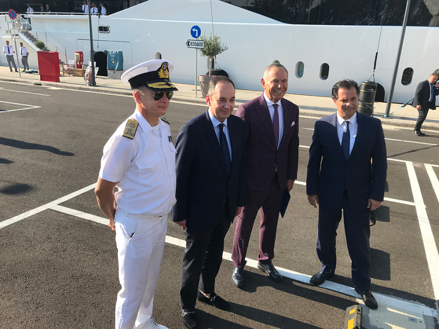 O' Pari: Εγκαινιάστηκε το Megayacht «κόσμημα» της ελληνικής ναυπηγικής - Εντυπωσιακές εικόνες