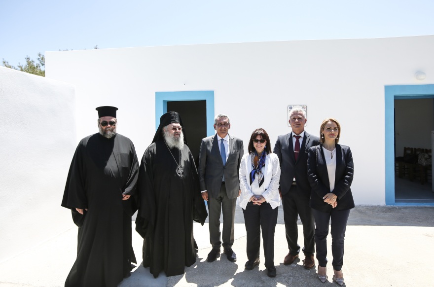 Επίτιμη δημότης Λειψών ανακηρύχθηκε η Κατερίνα Σακελλαροπούλου