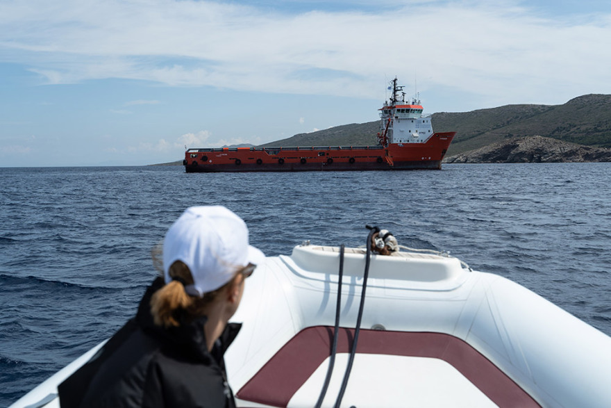 Ο «Τυφώνας» στη Μακρόνησο - Η ξεχωριστή αποστολή καθαρισμού