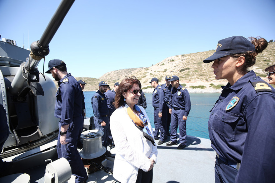 Παραλήρημα τουρκικών ΜΜΕ για Σακελλαροπούλου: Δικό μας έδαφος το Αγαθονήσι 