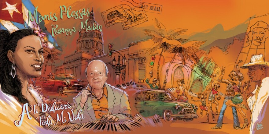 Πρώτη φορά: Ο 95χρονος Μίμης Πλέσσας σε videoclip - «Αν είναι η αγάπη αμαρτία» με την εξωτική Rosanna Mailan