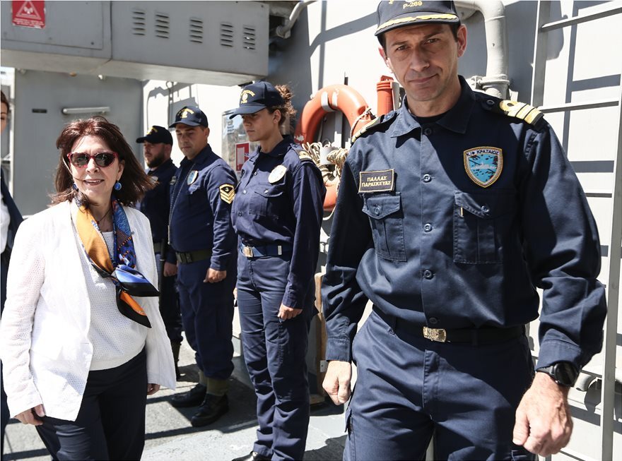 Υπερπτήσεις τουρκικών F-16 πάνω από το Αγαθονήσι μία μέρα μετά την επίσκεψη της Σακελλαροπούλου