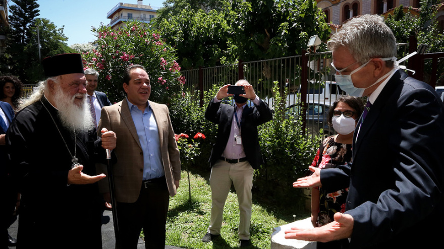 Πάιατ στη συνάντηση με Ιερώνυμο: Οι δημιουργοί της Ανεξαρτησίας στην Αμερική είχαν στο μυαλό τους την Αθηναϊκή Δημοκρατία