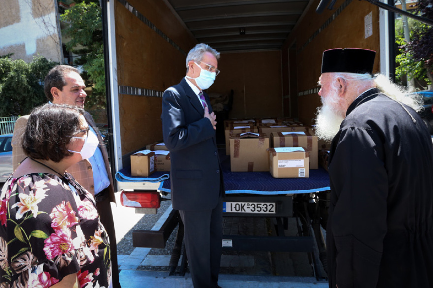 Πάιατ στη συνάντηση με Ιερώνυμο: Οι δημιουργοί της Ανεξαρτησίας στην Αμερική είχαν στο μυαλό τους την Αθηναϊκή Δημοκρατία