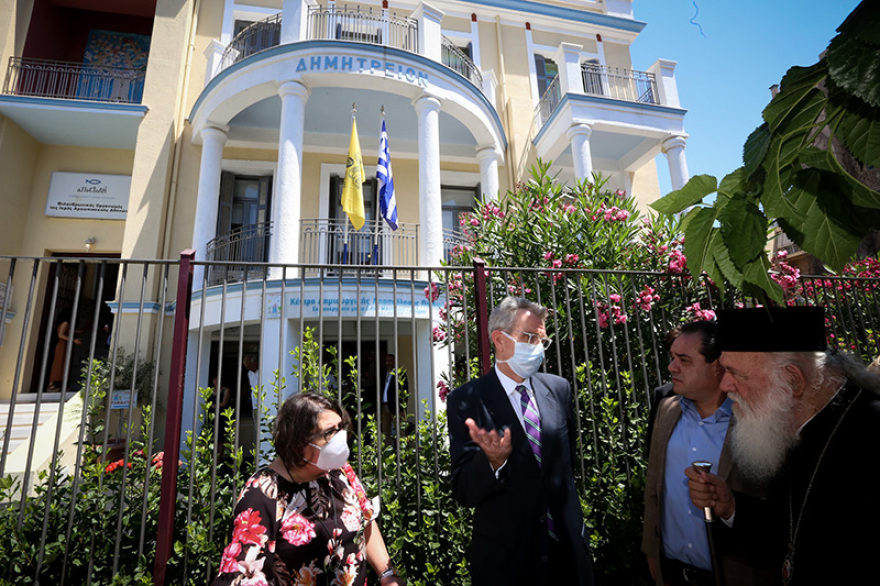 Πάιατ στη συνάντηση με Ιερώνυμο: Οι δημιουργοί της Ανεξαρτησίας στην Αμερική είχαν στο μυαλό τους την Αθηναϊκή Δημοκρατία