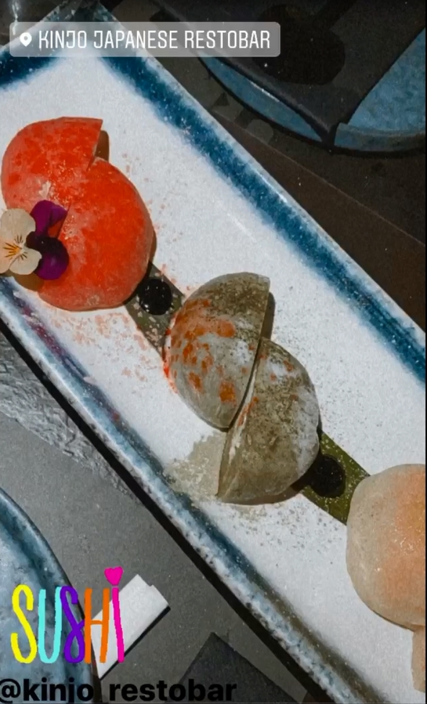 Κατερίνα Καινούργιου & Φίλιππος Τσαγκρίδης: Δείπνο για δύο με σούσι και θαλασσινά