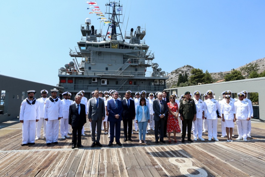 Στον στόλο του Πολεμικού Ναυτικού το πλοίο «Ηρακλής» - Τιμητική διάκριση στον Παναγιώτη Λασκαρίδη