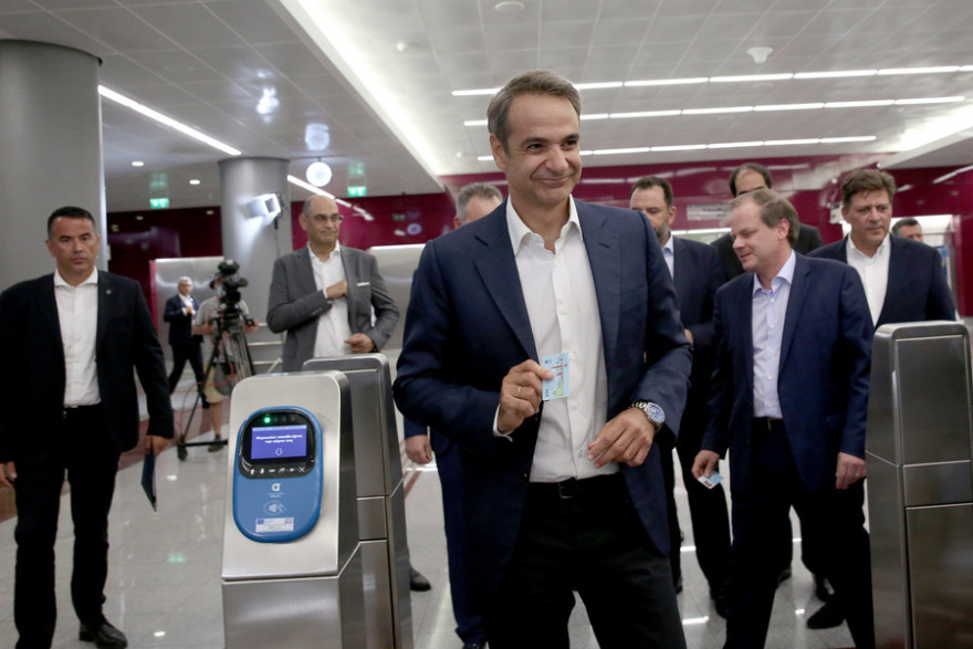 Μητσοτάκης για τους νέους σταθμούς Μετρό: «Το είπαμε, το κάναμε, προτιμούμε να μιλάνε τα έργα μας» 
