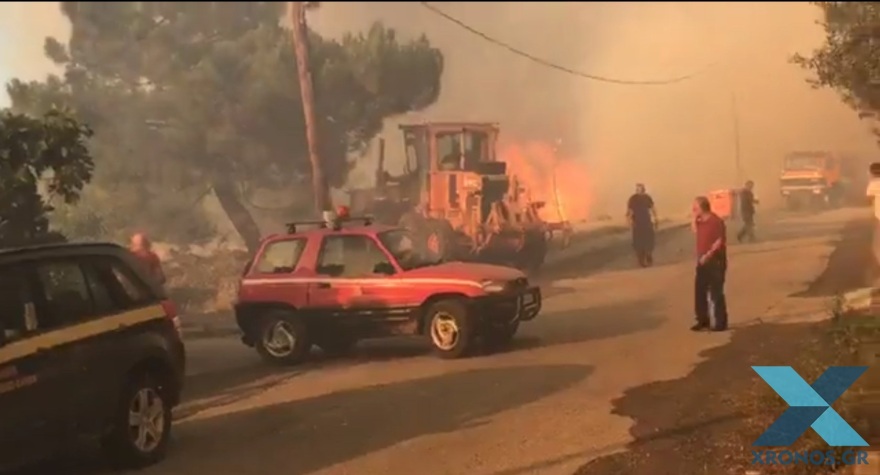 Φωτιά στις Σάπες Ροδόπης: Περιορίστηκε σε δασική έκταση και μακριά από κατοικημένη περιοχή