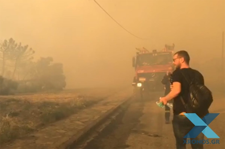 Φωτιά στις Σάπες Ροδόπης: Περιορίστηκε σε δασική έκταση και μακριά από κατοικημένη περιοχή