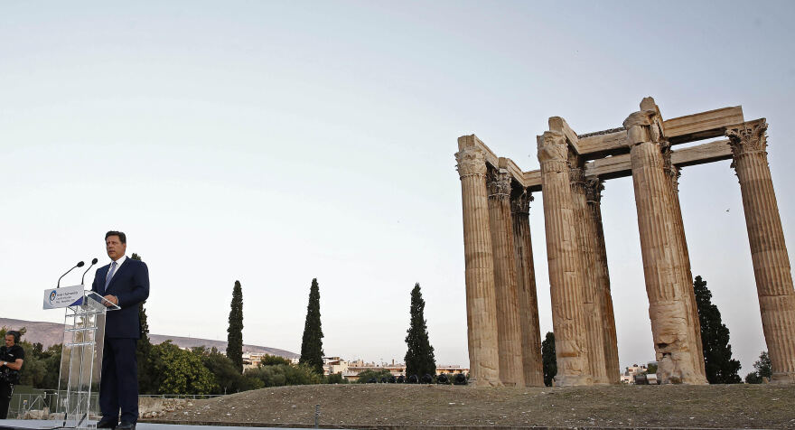 Στύλοι του Ολυμπίου Διός: Παρουσία του ζεύγους Μητσοτάκη η εκδήλωση για την ελληνική προεδρία του Συμβουλίου της Ευρώπης