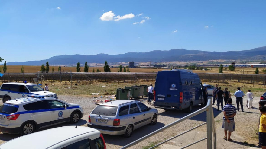 Θήβα: Μεγάλη επιχείρηση της δίωξης ναρκωτικών στην Δομή Μεταναστών - Δείτε φωτογραφίες