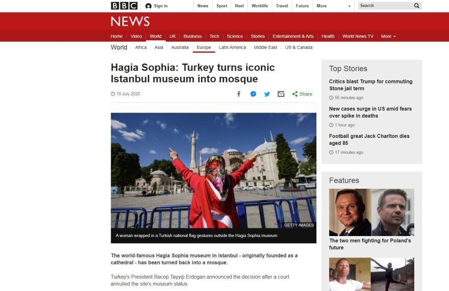 Αγία Σοφία: «Οι αγιογραφίες θα καλυφθούν με ειδική τεχνολογία και φωτισμό» λέει η Hurriyet